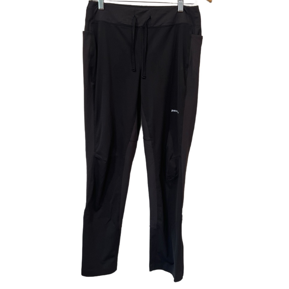 Patagonia Black Women's Wind Shield Pants, Size Medium
